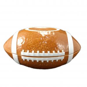 American football shape bowl