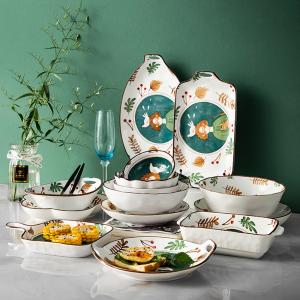 Cartoon Ceramic Dinner Set