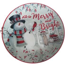 Christmas dinnerware plate
