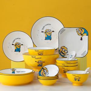 Minions cartoon household bowl