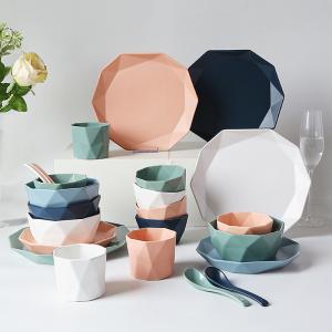 matte tableware set