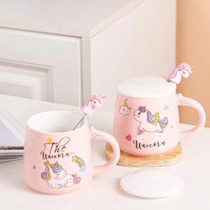 unicorn ceramic mug